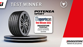 Vtz test podruh: Bridgestone Potenza Sport